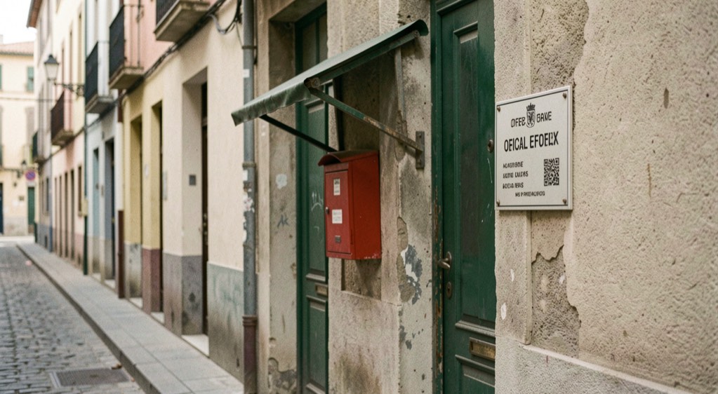 Vinyeta de la peça: Sobre una taula de fusta, a plena llum del matí, una carpeta oberta amb el dossier d'inscripció, la fitxa sanitària i una llista de maleta escrita a mà, amb una maleta petita mig feta al fons, enquadrada de prop i en diagonal.
